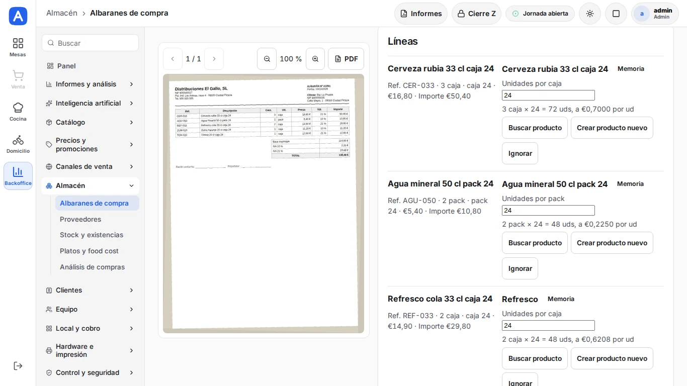 Revisar lo que ha leído AvantDocs