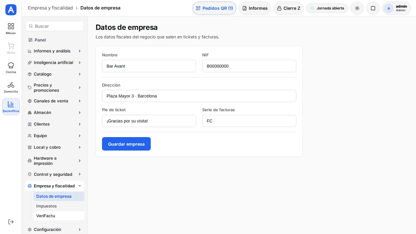 Empresa y fiscalidad