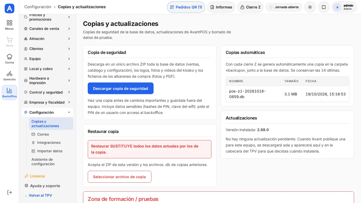 Configuración