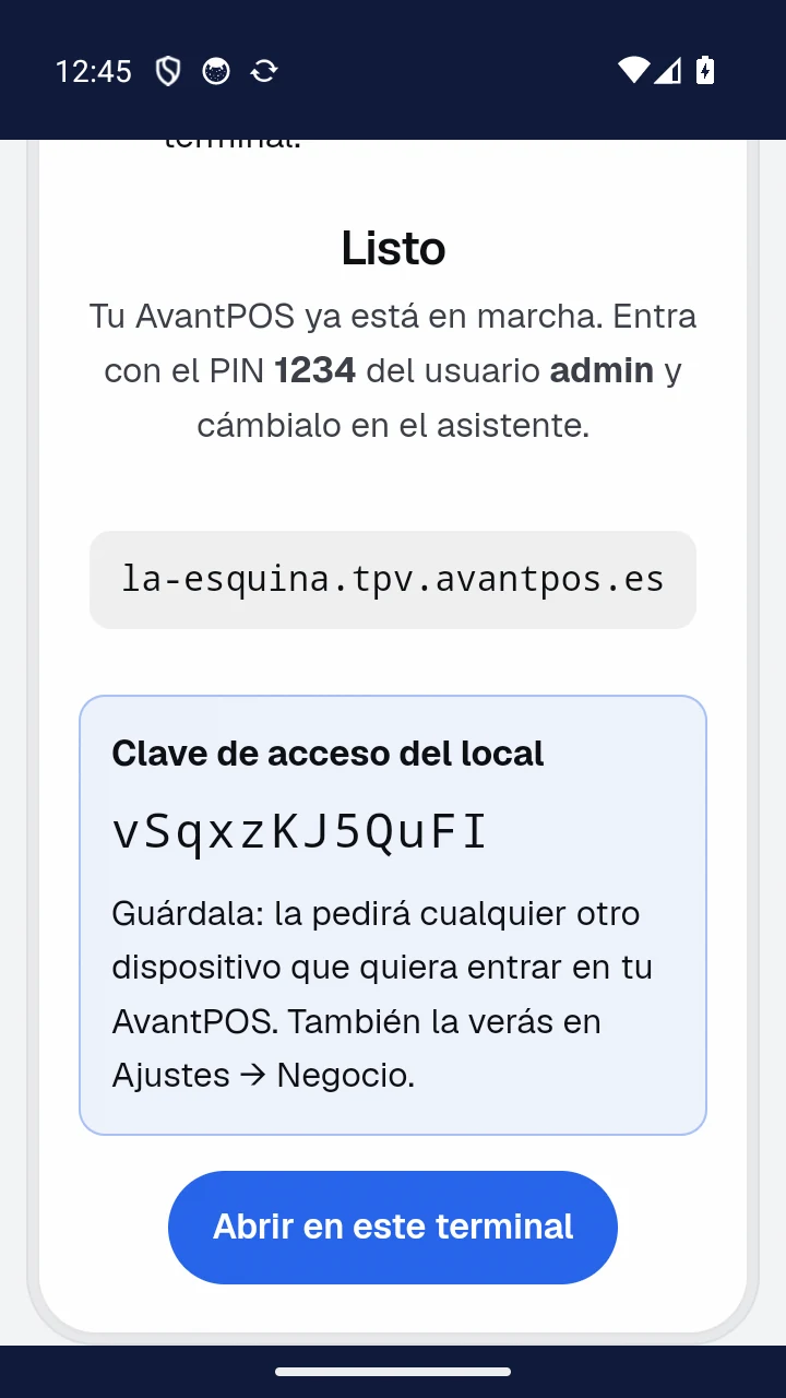 Empezar gratis: tu AvantPOS en la nube