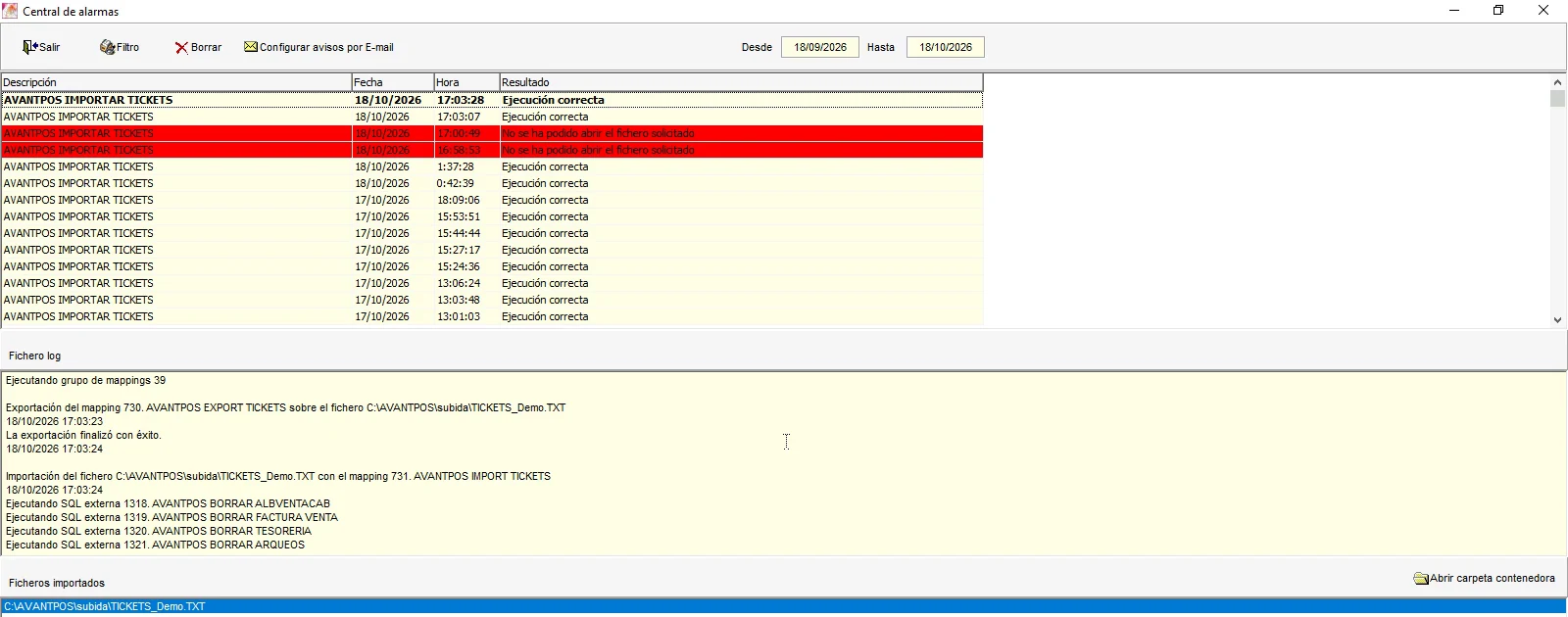 DataExchange en detalle